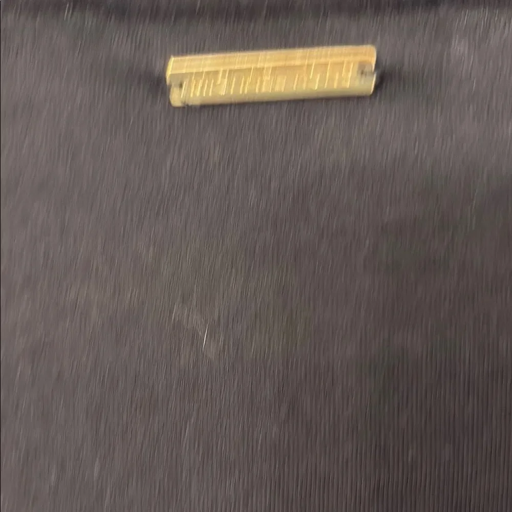 Michael Kors Black Top with Gold Accents Size 1X - Picture 4 of 5
